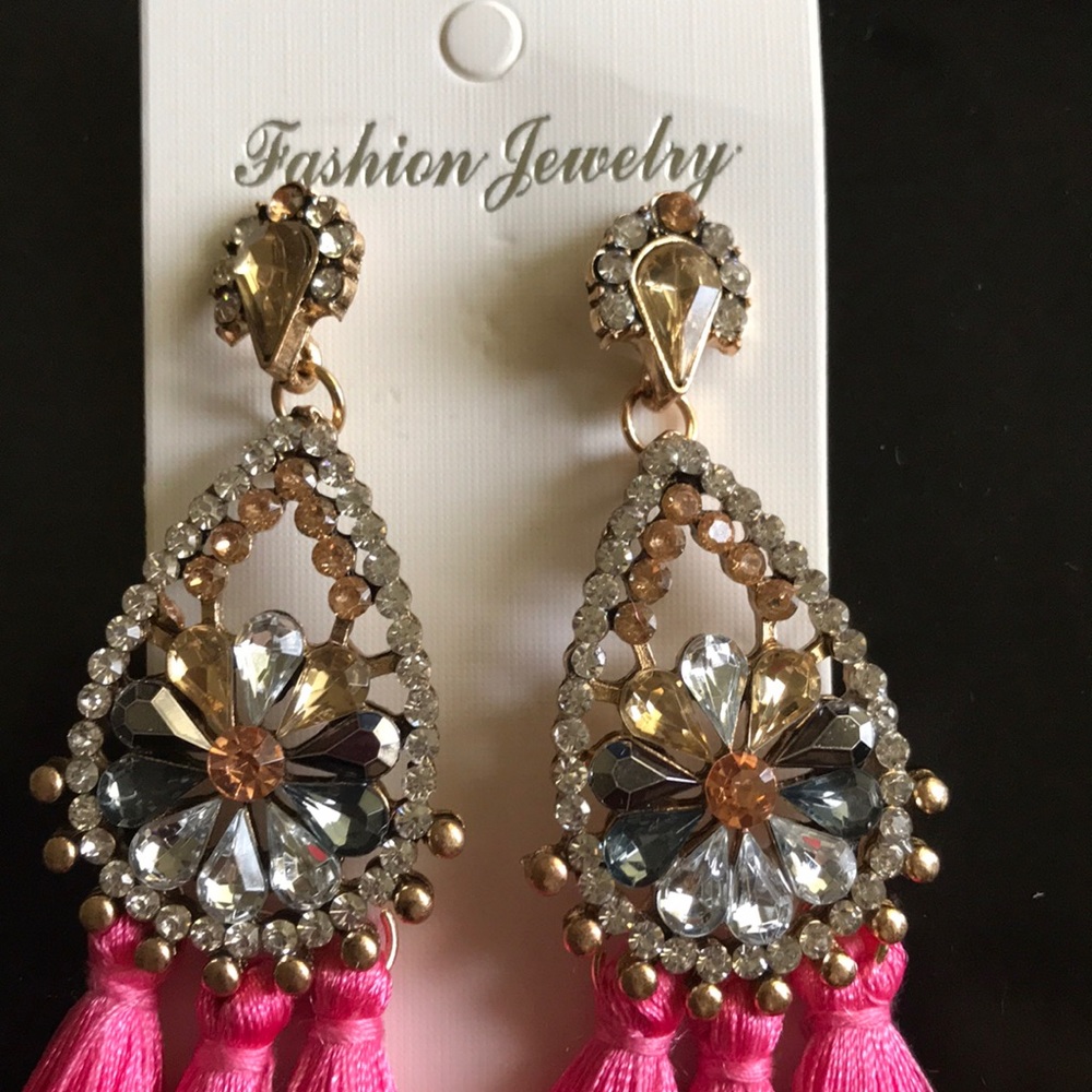 Bohemian Tassel Earrings - Picture 3 of 7